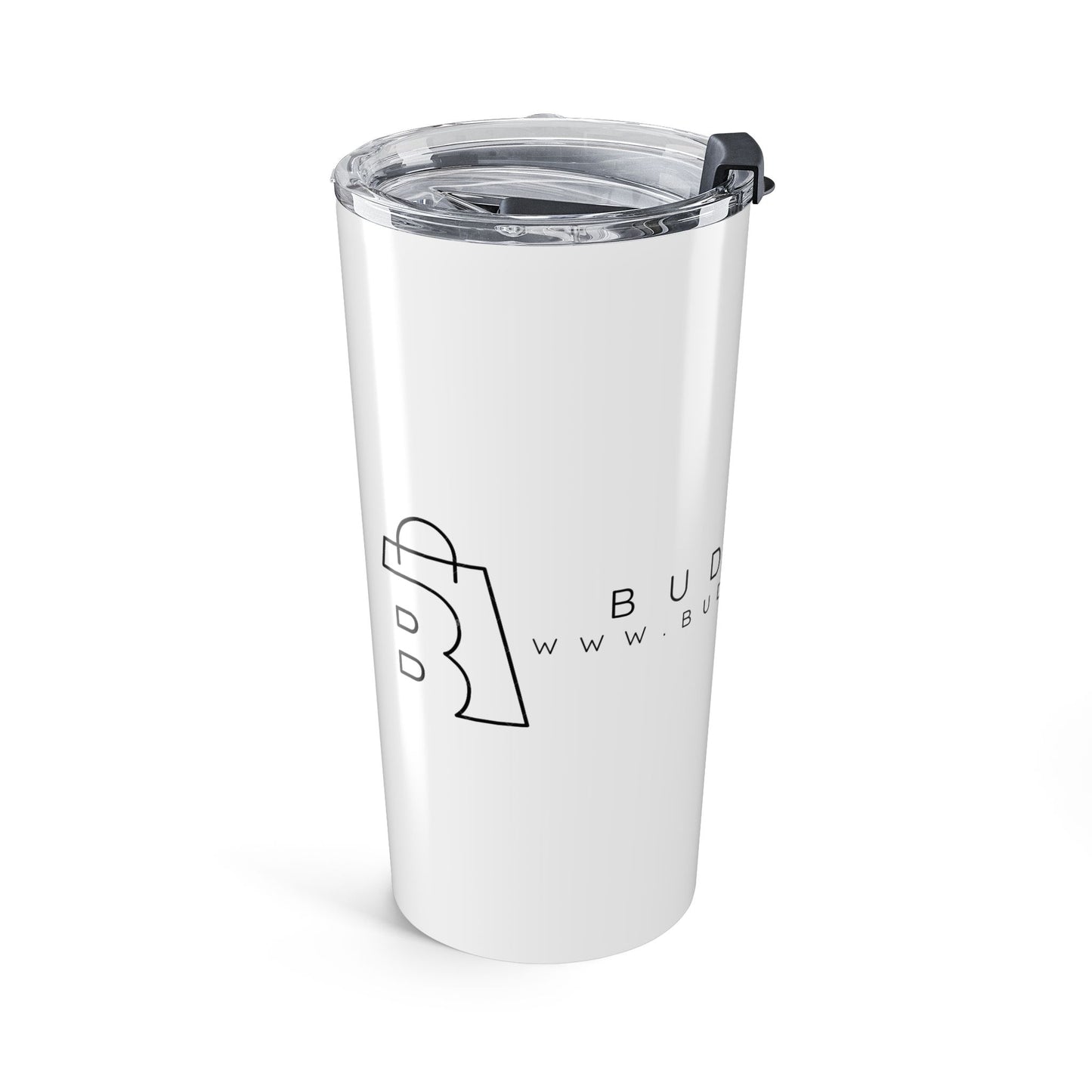 20oz Insulated Logo Tumbler — Minimal Retail Shopping Design
